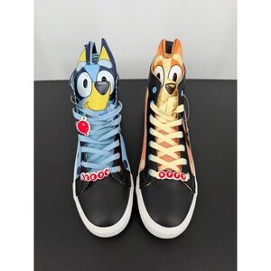 NWT Bluey & Bingo Ground Up Keepy-Uppy High Tops